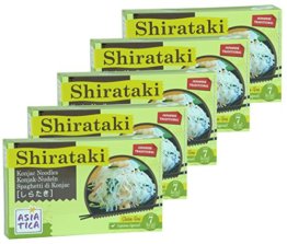 5er Pack - Shirataki Nudeln Spaghetti - Asiatica - (5 x 300g / ATG 200g) - 1