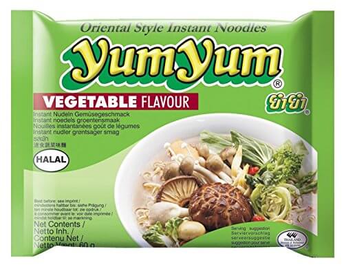 Yum Yum Instantnudeln mit Gemüsegeschmack, 30er Pack (30 x 60 g) - 1