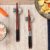 5 Paar Essstäbchen Japanische Natur Chopsticks aus umweltfreundlichem hölzernen in edler Schatulle Geschenkbox - 2