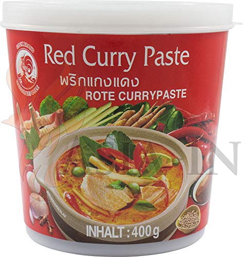 Cock Brand – Rote Currypaste – 400g -