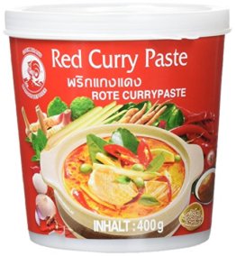 Cock Currypaste, rot, 4er Pack (4 x 400 g Packung) - 1