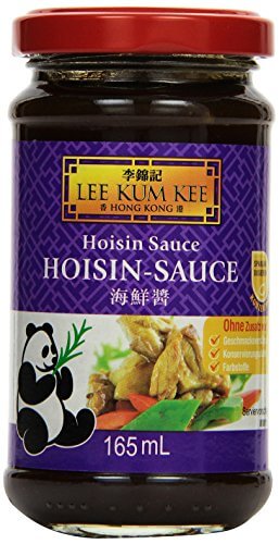 Lee Kum Kee Hoi Sin Sauce (aus China, süß, pikant, ohne Glutamat, ohne Konservierungsstoffe, ohne Farbstoffe, vegan) 6er Pack (6 x 165 ml) - 1