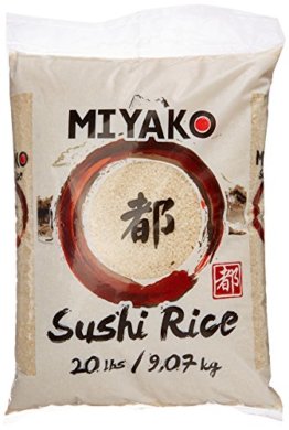 Miyako Sushi Reis, Rundkorn, 1er Pack (1 x 9.07 kg) - 1